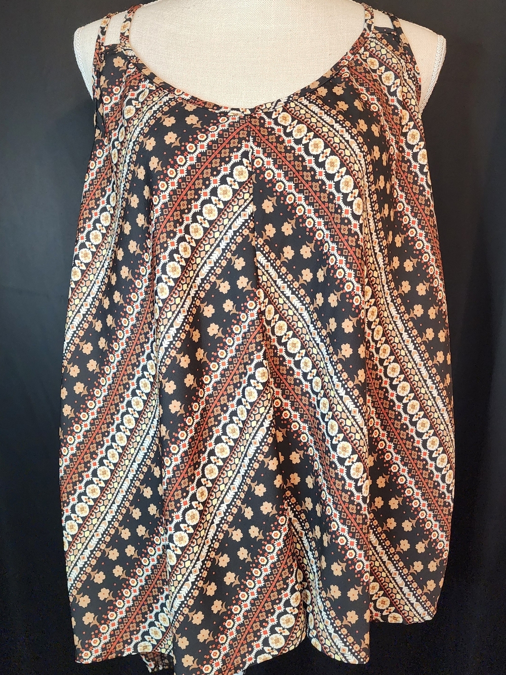 No Brand Brown and Red 4X Lightweight Tank